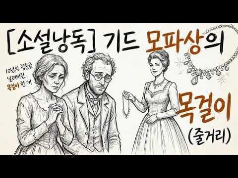 기드모파상 목걸이 줄거리와 결말 마틸드 허영심이 부른 비극