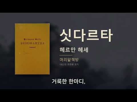 싯다르타 줄거리와 결말 헤르만 헤세의 깨달음